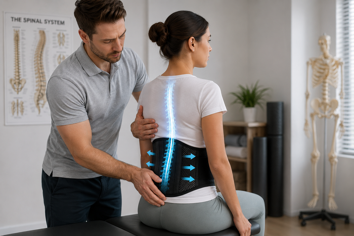 Designed around how physios think about the lower back.